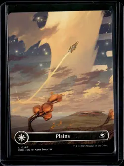 Plains - 262 - EOE - NM - MTG Magic the Gathering - Image 1