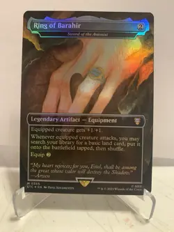 MTG Ring Of Barahir Sword of The Animist Borderless Foil Lord of The Rings 0355 - Image 3