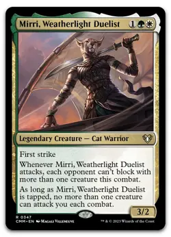 Mirri, Weatherlight Duelist #347 (NM) Commander Masters CMM Magic MTG - Image 1