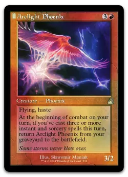 Arclight Phoenix (Retro Frame) #331 (Foil) (NM) Ravnica Remastered RVR Magic MTG - Image 1