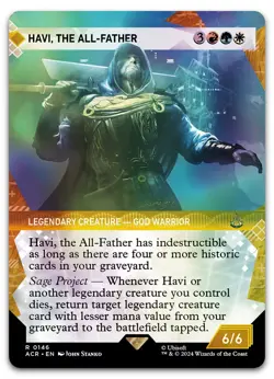 Havi, the All-Father (Showcase) #146 (Foil) (NM) Assassin's Creed ACR Magic MTG - Image 1