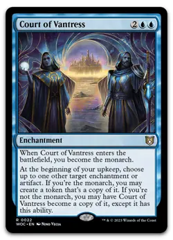 Court of Vantress #22 (NM) Wilds of Eldraine WOC Magic MTG - Image 1