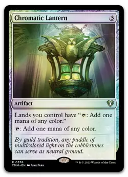 Chromatic Lantern #376 (Foil) (NM) Commander Masters CMM Magic MTG - Image 1