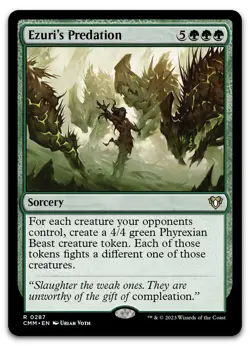 Ezuri's Predation #287 (NM) Commander Masters CMM Magic MTG - Image 1