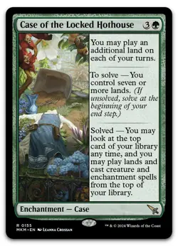 Case of the Locked Hothouse #155 (NM) Murders Karlov Manor MKM Magic MTG - Image 1