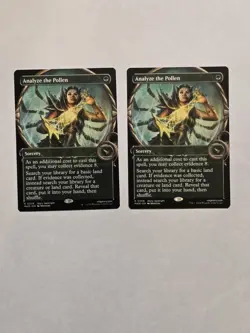 2x Analyze The Pollen - Murders at Karlov Manor - Showcase - Near Mint - Image 1
