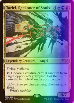 MTG Magic the Gathering Tariel, Reckoner of Souls (15/15) FTV Angels LP FOIL - Image 1