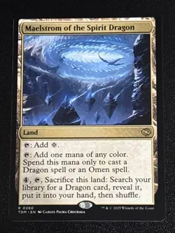 MTG Tarkir: Dragonstorm Maelstrom of the Spirit Dragon 0260 NM Rare - Image 1