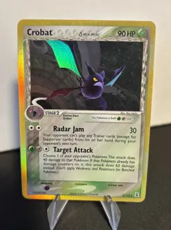 Crobat (Delta Species) - 2/113 - Holo Rare Pokemon TCG 2005, LP - Image 1