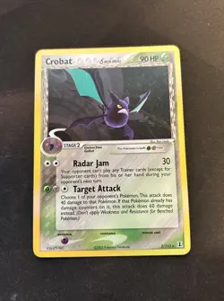 Crobat (Delta Species) - 2/113 - Holo Rare Pokemon TCG 2005, LP - Image 3