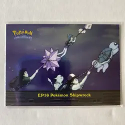 2000 Pokemon Topps TV Animation Series 2 EP16 Pokemon Shipwreck Holo NM/LP - Image 1