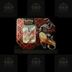 Pokemon Paldean Fates Tin - Charizard ex - Factory Sealed - Exclusive Promo - Image 1