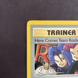 Pokemon TCG Here Comes Team Rocket-1st Edition Holo Rare NM - Image 2
