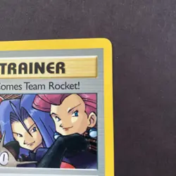 Pokemon TCG Here Comes Team Rocket-1st Edition Holo Rare NM - Image 3
