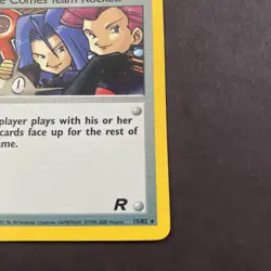 Pokemon TCG Here Comes Team Rocket-1st Edition Holo Rare NM - Image 5