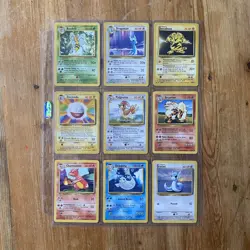 Pokemon Base Set 2 WOTC Near Complete 5X RARE 79X Non Holo Set NM/LP - Image 1