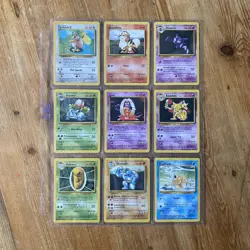 Pokemon Base Set 2 WOTC Near Complete 5X RARE 79X Non Holo Set NM/LP - Image 3