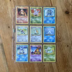 Pokemon Base Set 2 WOTC Near Complete 5X RARE 79X Non Holo Set NM/LP - Image 5
