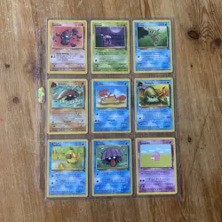 Pokemon Fossil Set WOTC Near Complete 2X RARE 34X Non Holo Set NM - Image 5