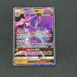 Naganadel GX 160/236 Ultra Rare SM: Unified Minds NM/M Pokemon TCG - Image 1