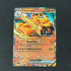 Charizard EX 06/165 Double Rare SV: Scarlet & Violet 151 NM/M Pokemon TCG - Image 1