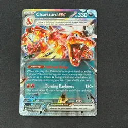 Charizard Ex 125/197 Double Rare SV03: Obsidian Flames NM/M Pokemon TCG - Image 1