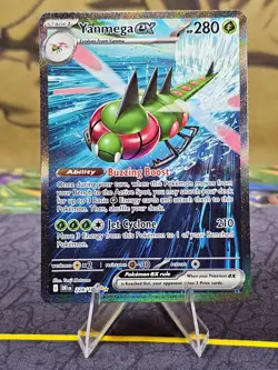 Yanmega ex 228/182 Special Illustration Rare Pokemon TCG Destined Rivals LP - Image 1