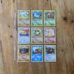 Pokemon Jungle Set WOTC Near Complete 3X RARE 35X Non Holo Set NM - Image 3