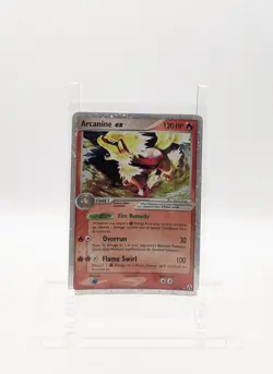 Pokemon EX LEGEND MAKER - #83/92 Arcanine ex - ENG - Ultra Rare Holo - Damaged - Image 1