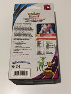 Pokemon XY Ancient Origins Stone Heart Theme Deck Regirock Promo Sealed - Image 3