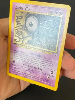 CARTE POKEMON ZARBI F 48/75 FR PEU COMMUNE NEO DISCOVERY - EXC - Image 2