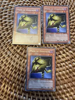 3x (MP-HP) Mask of Darkness - MRD-014 - Rare - Unlimited Edition YuGiOh - Image 1