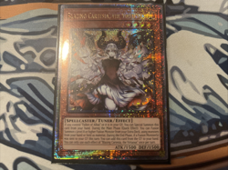 Yugioh Blazing Cartesia, The Virtuous Quarter Secret Rare Alt Art RA04-EN041 - Image 1