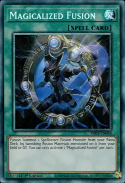 Magicalized Fusion - Collector's Rare 1st Edition RA01-EN058 - NM - YuGiOh - Image 1
