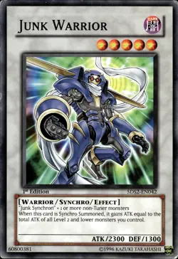 Junk Warrior - 1st Edition 5DS2-EN042 - MP - YuGiOh - Image 1