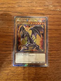red eyes black dragon Ra04-En109 Platinum Secret Rare Nm Yugioh Alt - Image 1