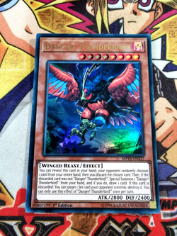 Danger! Thunderbird! mp19-en217 1st Edition (MP) Ultra Rare Yu-Gi-Oh! - Image 1