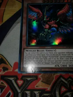 Danger! Thunderbird! mp19-en217 1st Edition (MP) Ultra Rare Yu-Gi-Oh! - Image 3