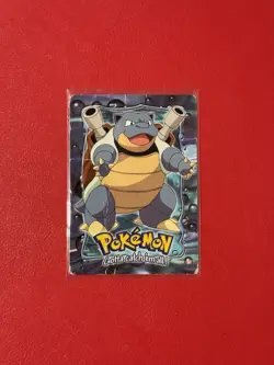 #09 Blastoise - Stage 3 Pokemon Topps Card - E9 of 12 - Image 1