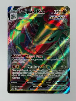 Pokemon Cards Rayquaza VMAX 102/159 Crown Zenith Holo Rare VMAX - Image 1