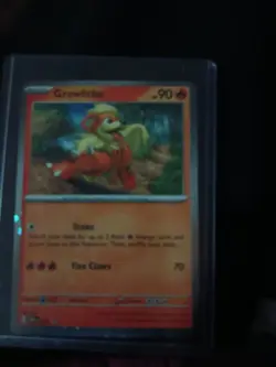Pokemon Card Growlithe SVP 024 Paldea Evolved Black Star Promo NM-M (272) - Image 1