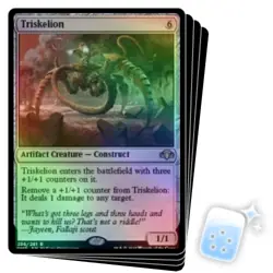 FOIL TRISKELION X4 Dominaria Remastered Magic MTG MINT CARD - Image 1