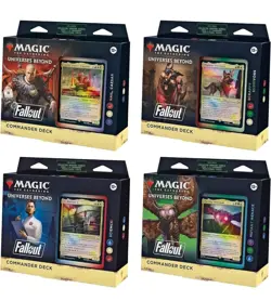 Fallout Commander Deck Set of 4 - MTG Magic the Gathering - Brand New Sealed - Image 1