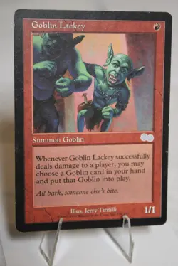 Goblin Lackey 190 Urza's Saga HP English 227 - Image 1