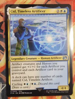 Cid, Timeless Artificer (0415) NM Final Fantasy FIN Magic MTG Nonfoil - Image 1