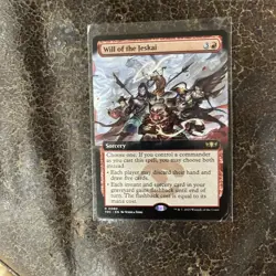 MTG Will of the Jeskai (TDC) Commander: Tarkir: Dragonstorm Extended Regular 80 - Image 1