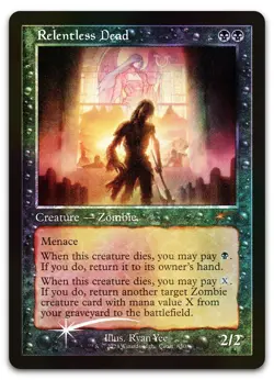 Relentless Dead (Retro Frame) #850 (Foil) (NM) Secret Lair Drop SLD Magic MTG - Image 1