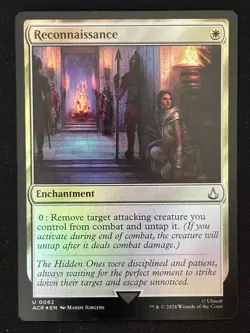 1x MTG Reconnaissance (Foil) - Universes Beyond: Assassin's Creed (ACR) #82 - Image 3