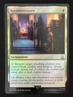 1x MTG Reconnaissance (Foil) - Universes Beyond: Assassin's Creed (ACR) #82 - Image 5