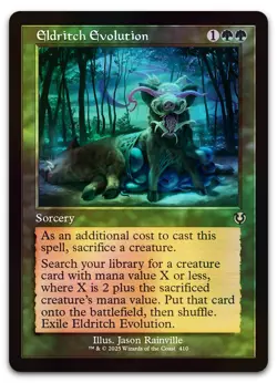Eldritch Evolution (Retro Frame) #410 (Foil) NM Innistrad Remastered Magic MTG - Image 1